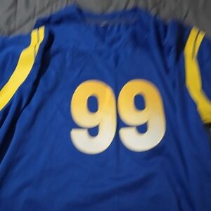 Blue and Yellow Jersey with Number 99